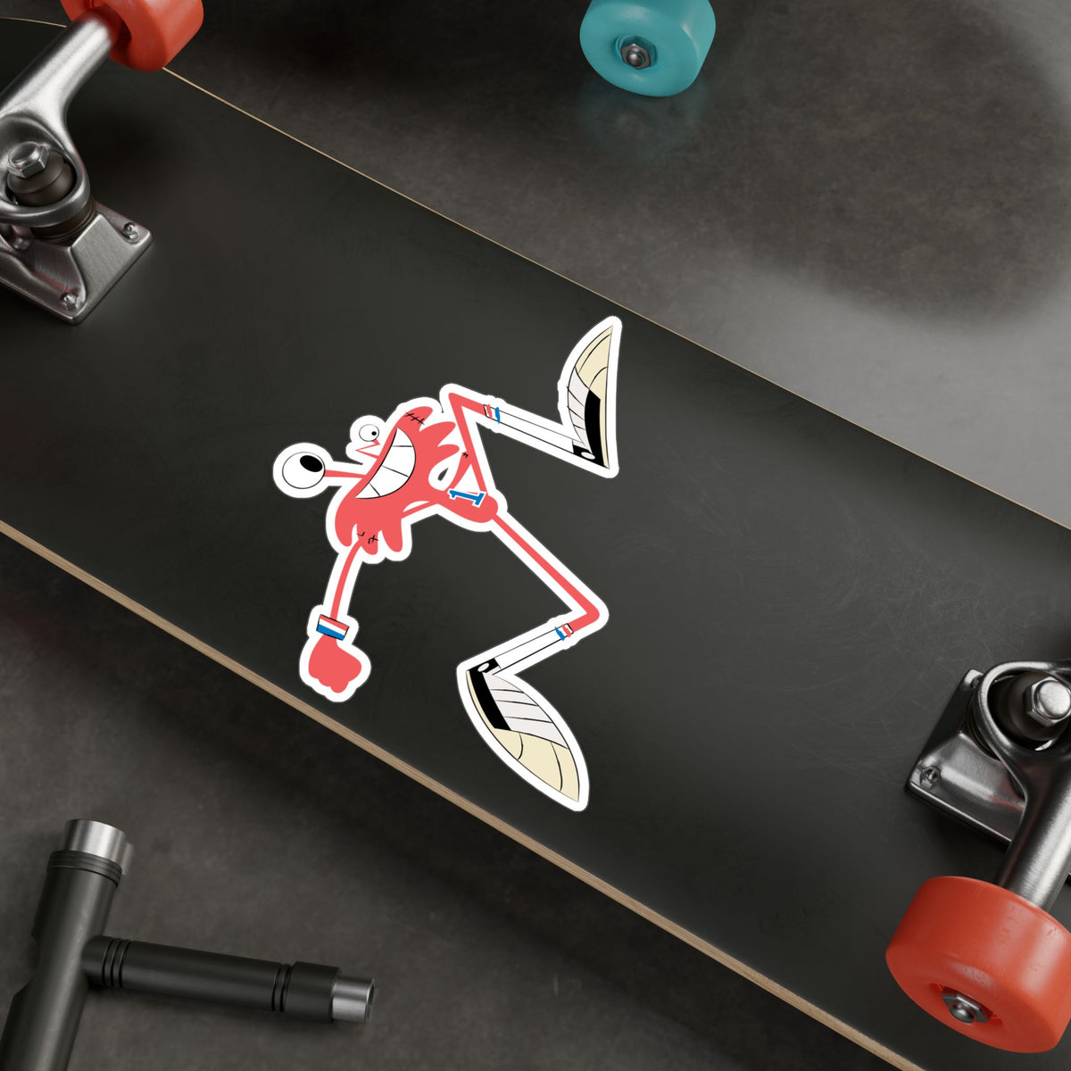 Cartoon Dude Vinyl Sticker