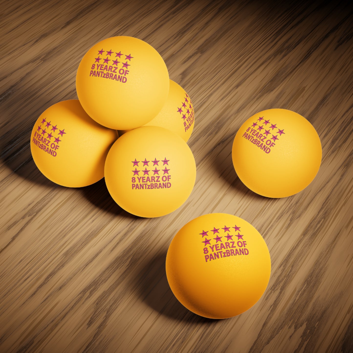 Ping Pong Ballz - 6 Count