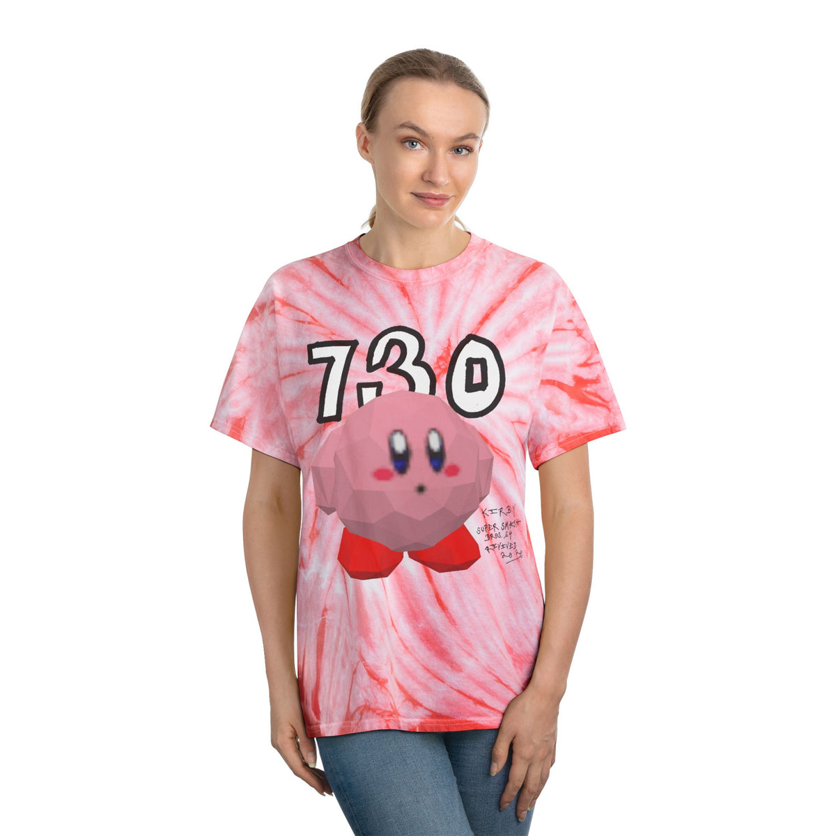 BootlegBoyz Revived - Pink Cyclone Tie Dye Graphic T-Shirt