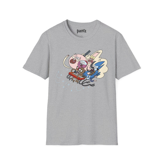 Colorful Cartoon Character T-Shirt