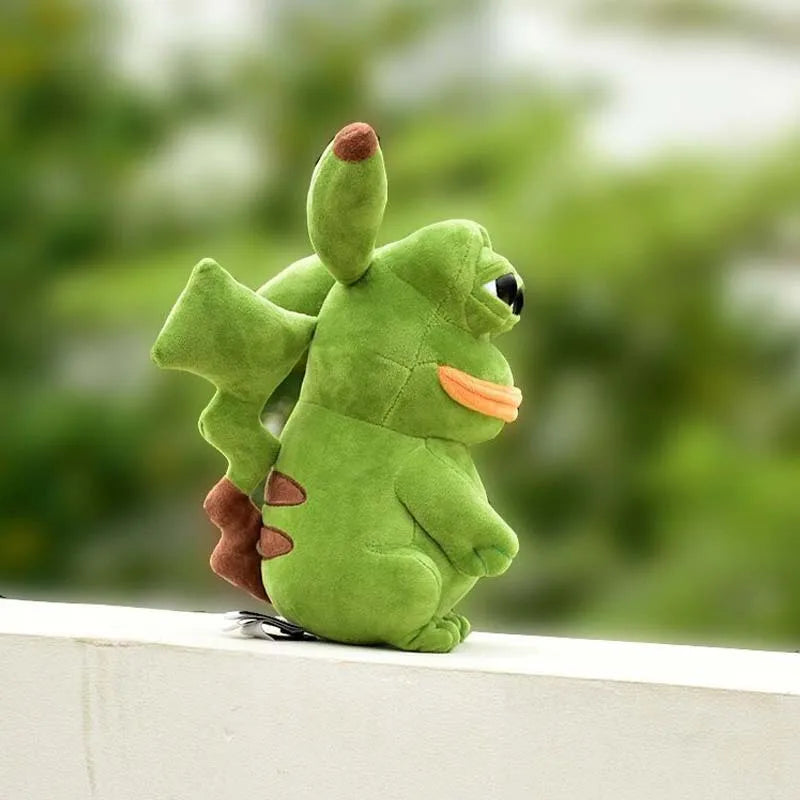 Pepechu Plush Toy Sad Frog Pepe Plush Doll 23cm