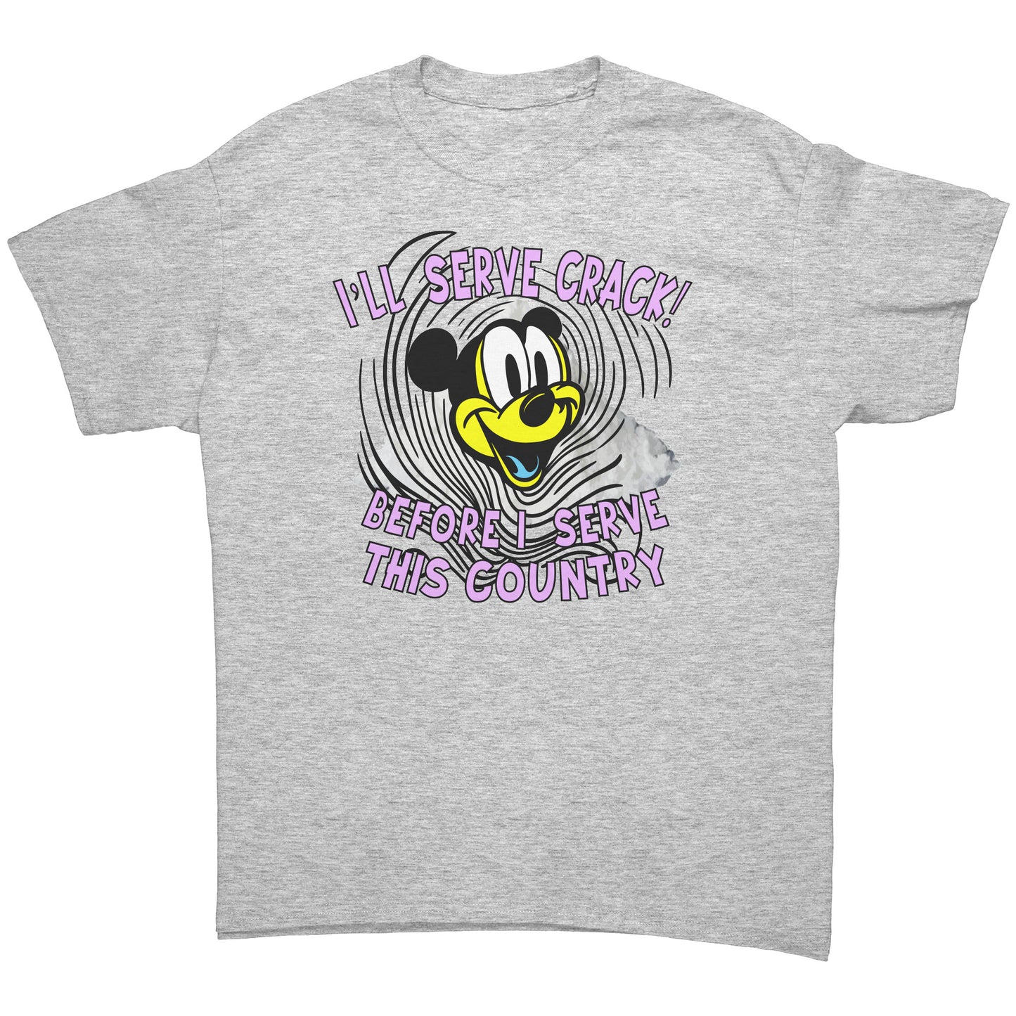not any particular famous mouse mascot tee shirt revamp
