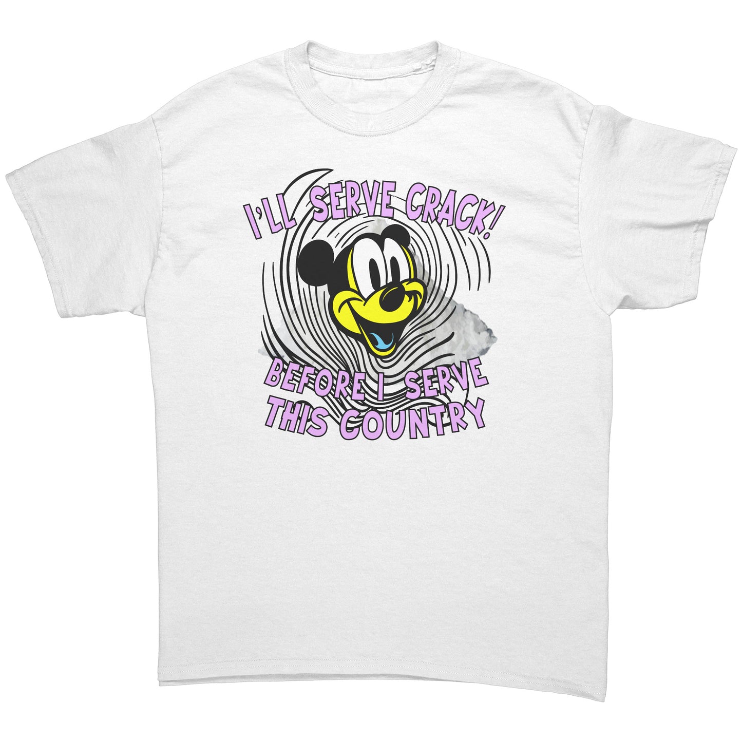 not any particular famous mouse mascot tee shirt revamp