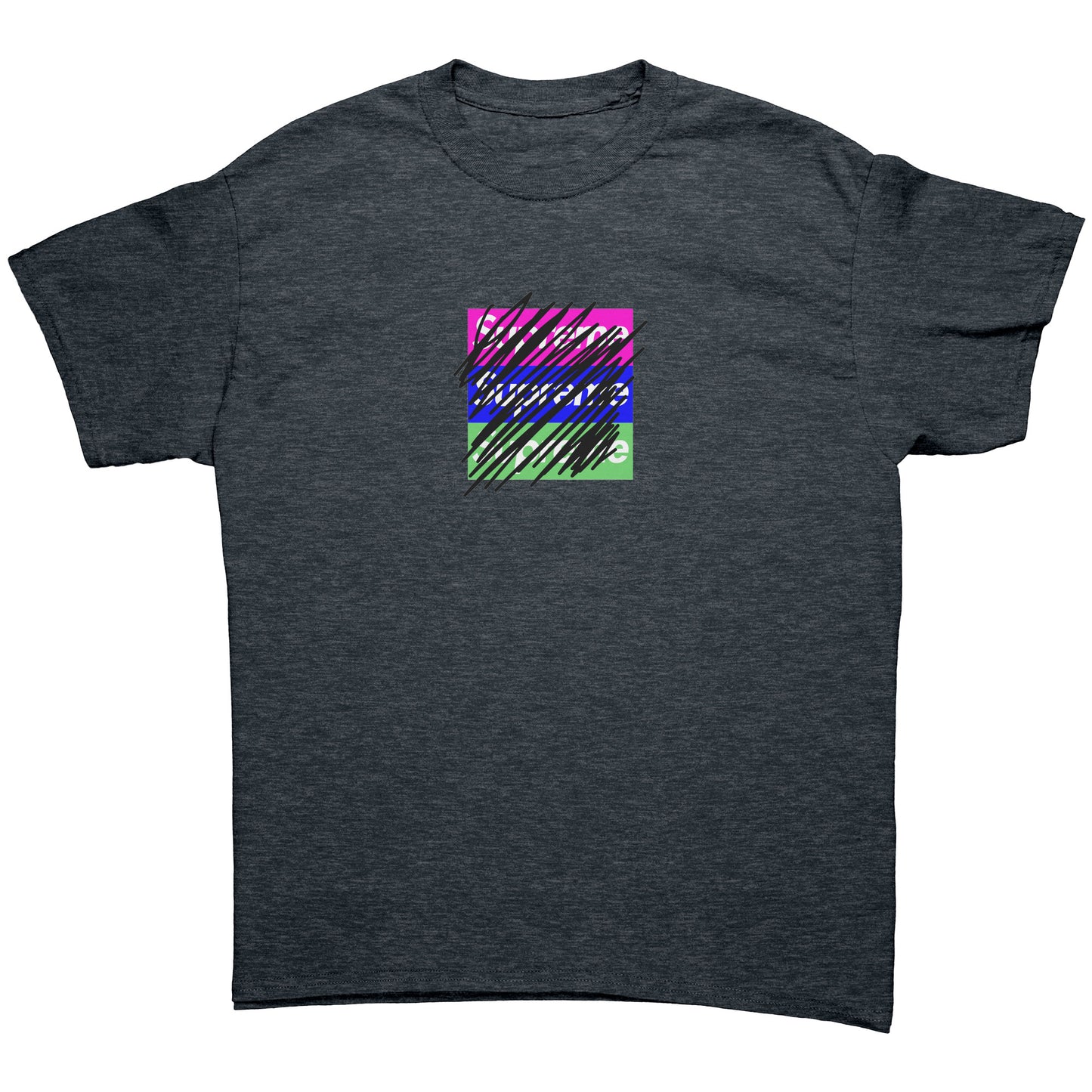 scribbled boh loho tee shirt