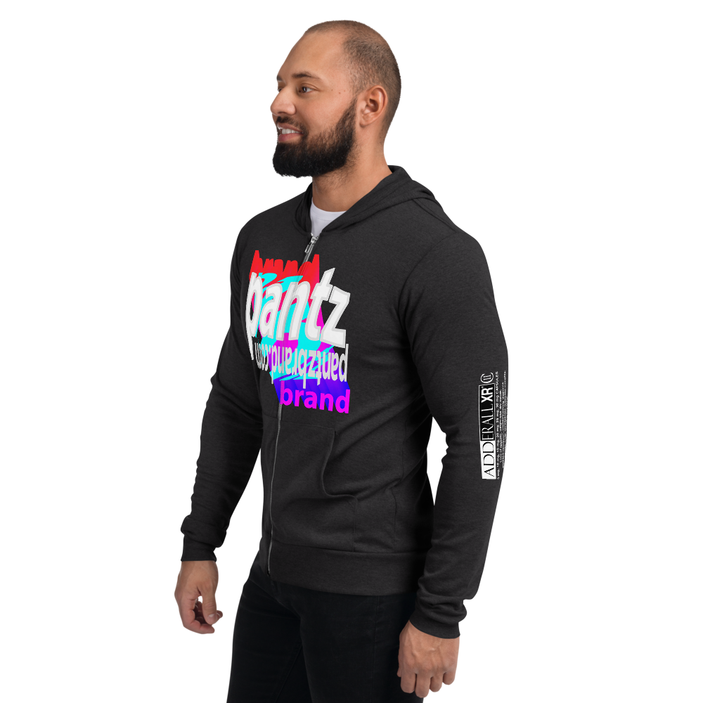 Unisex zip hoodie