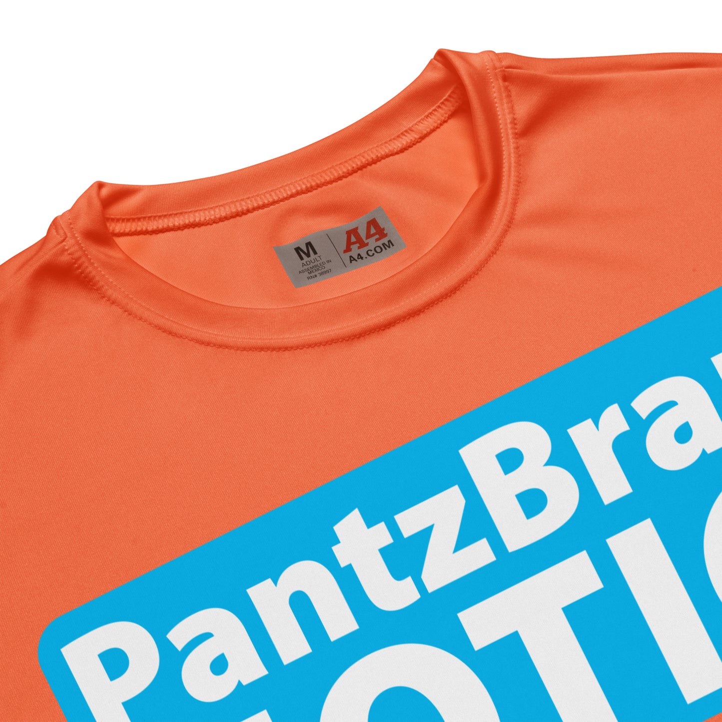 Unisex performance crew neck t-shirt