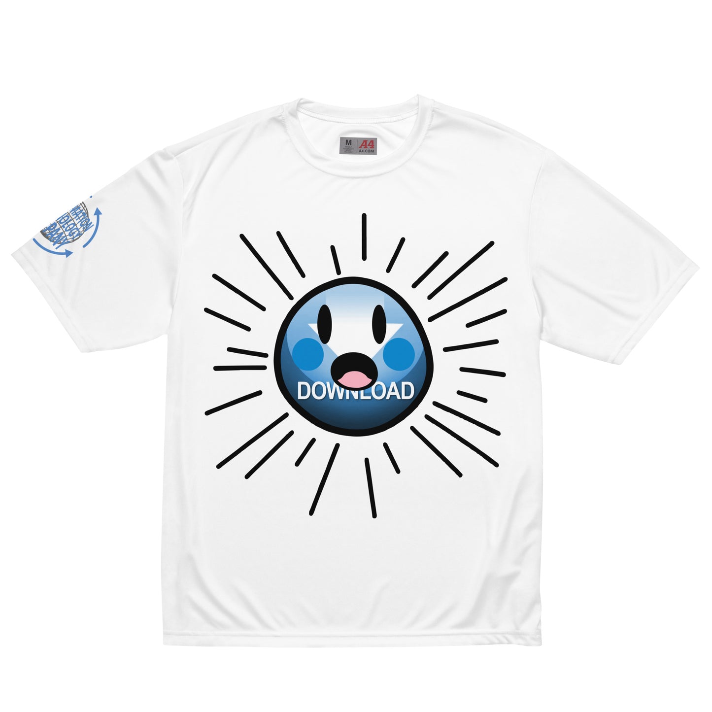 Unisex performance crew neck t-shirt