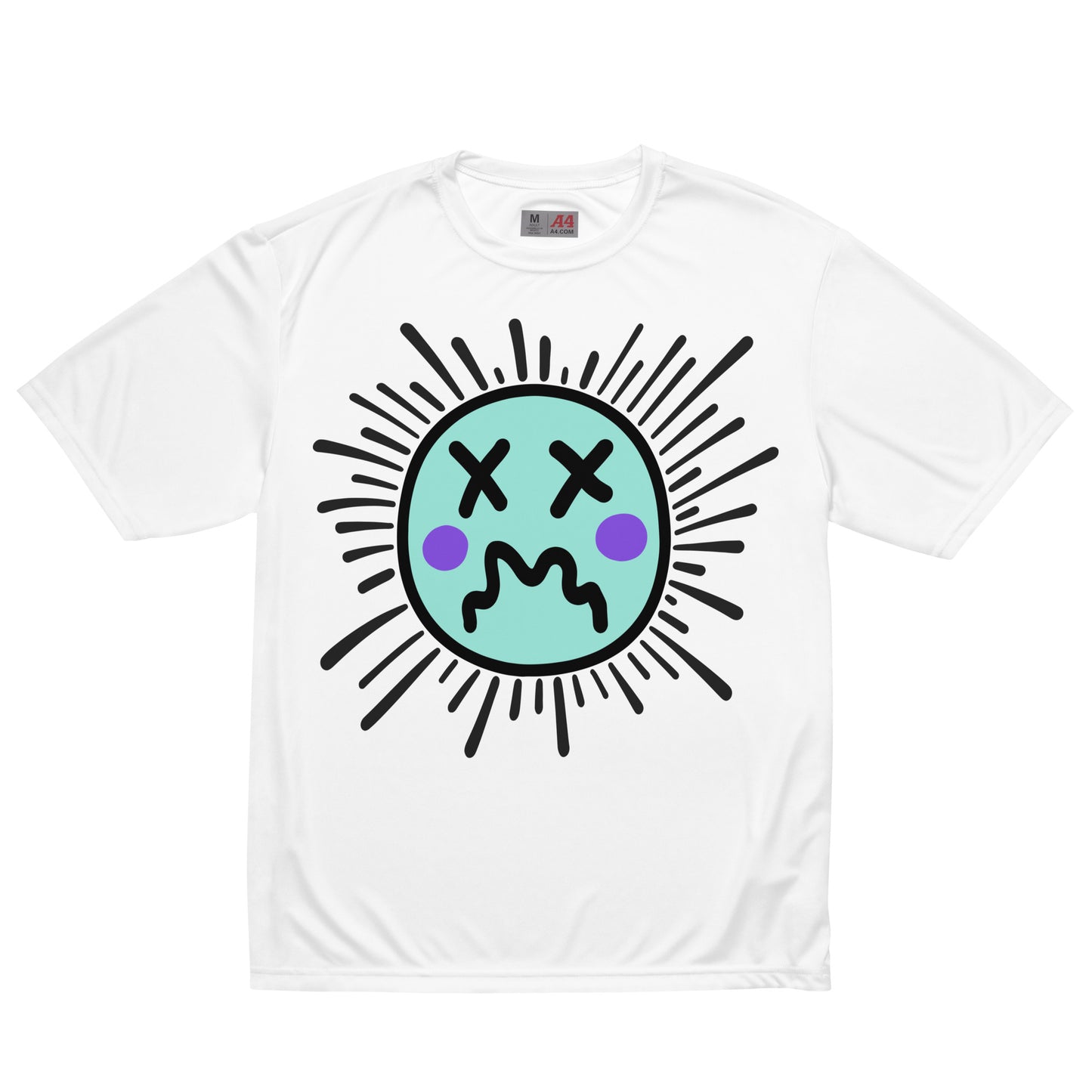 Unisex performance crew neck t-shirt