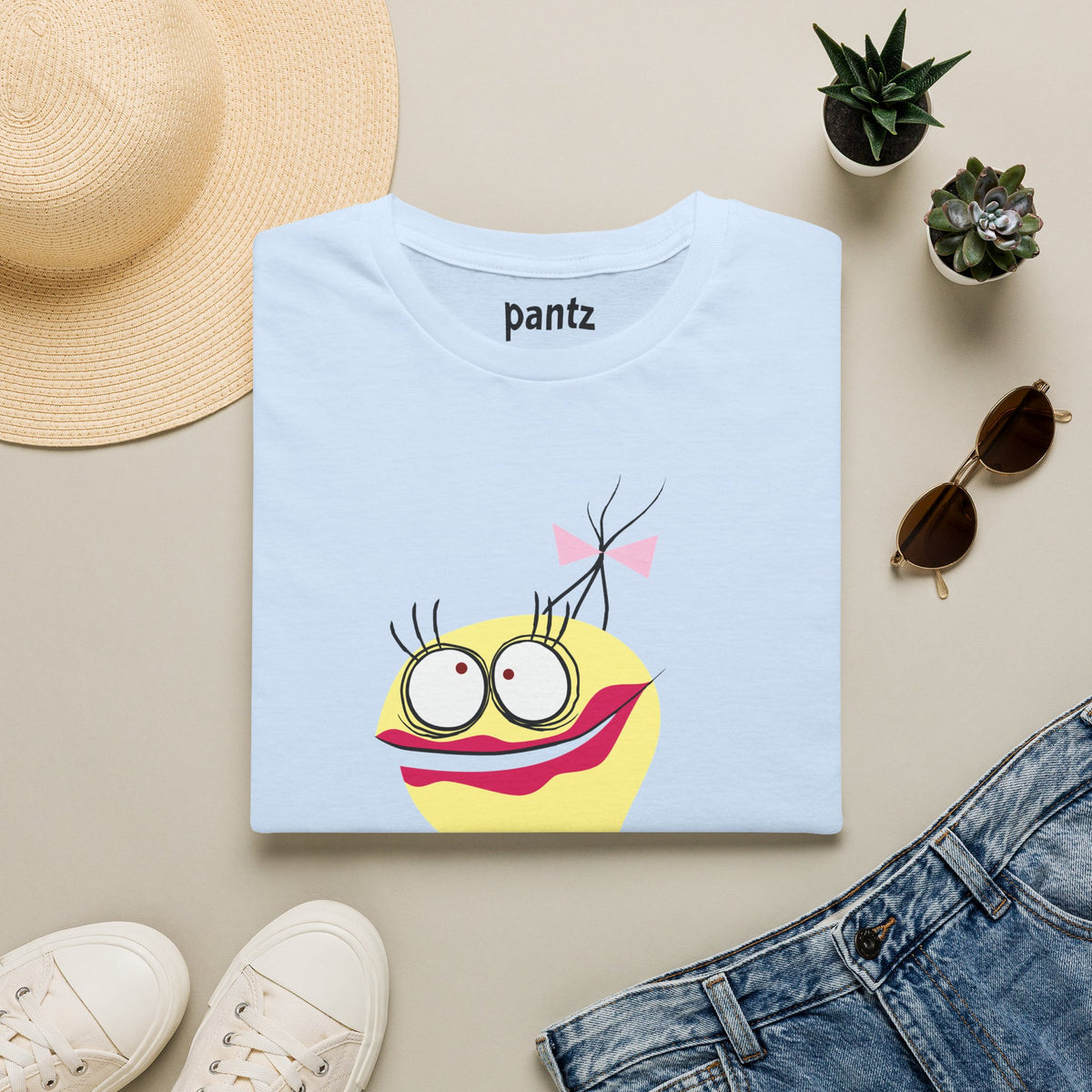 Funny Colorful Cartoon Monster T-Shirt