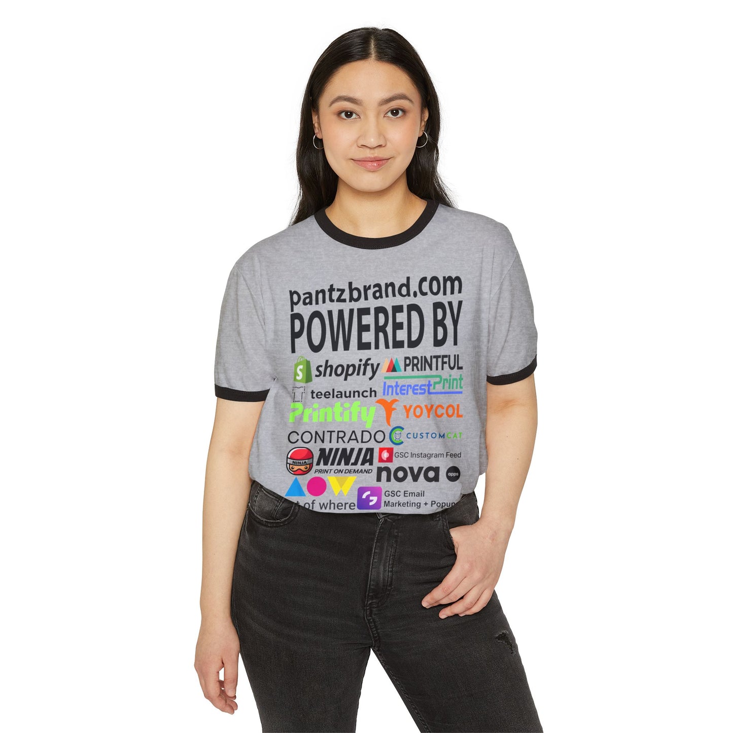 NAZCAR SPONSORZ POWERED BY RINGER TEE