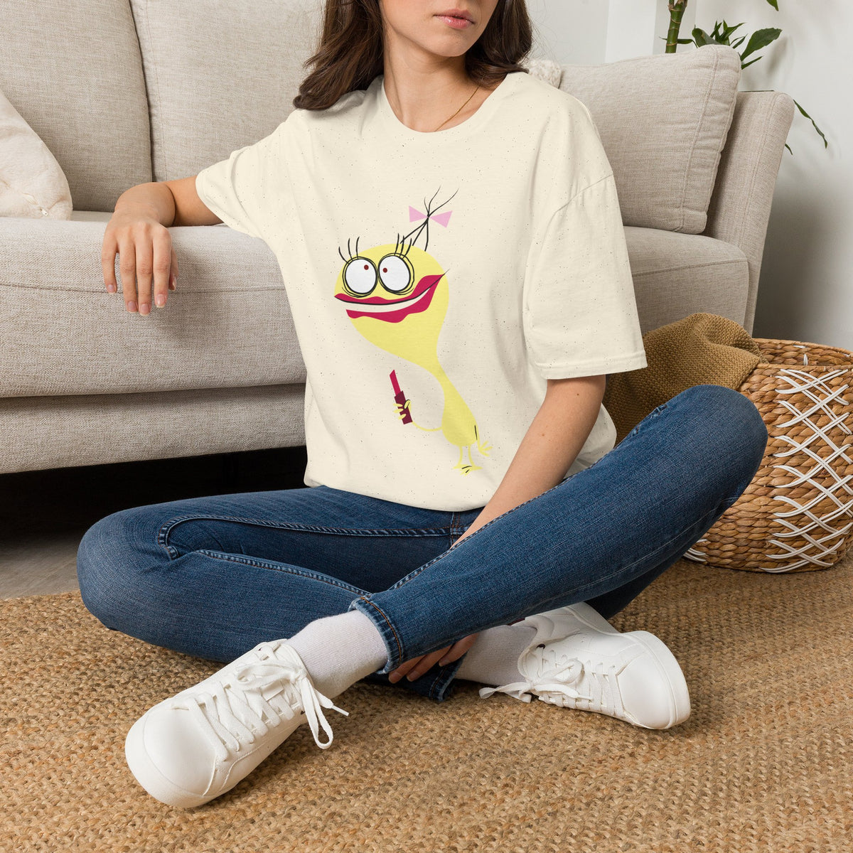 Funny Colorful Cartoon Monster T-Shirt