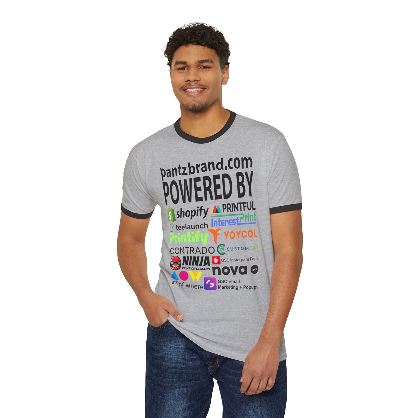 NAZCAR SPONSORZ POWERED BY RINGER TEE