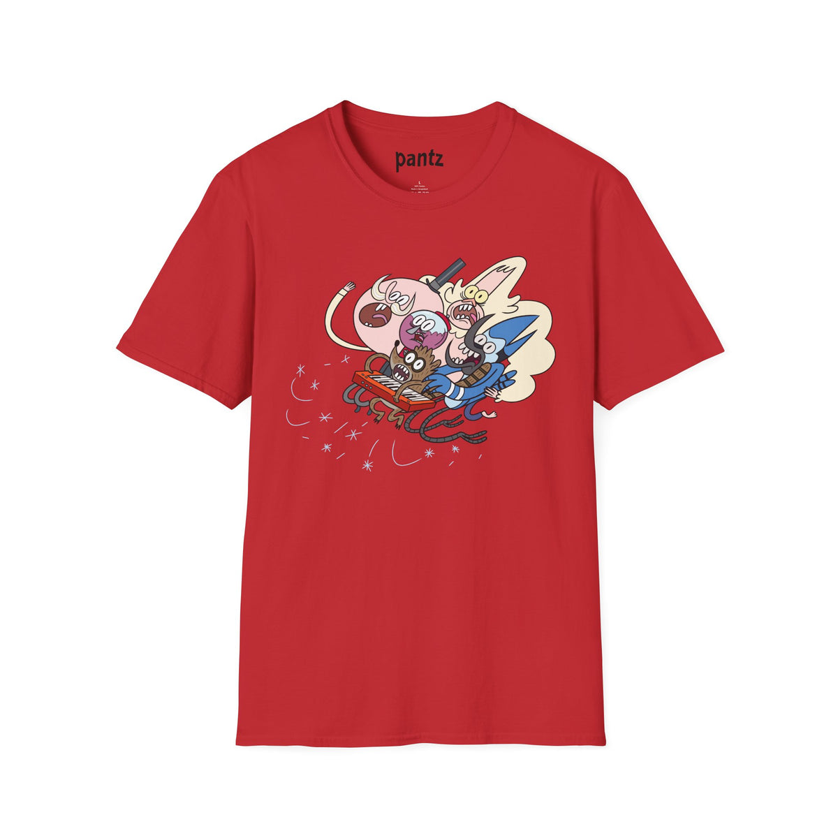 Colorful Cartoon Character T-Shirt