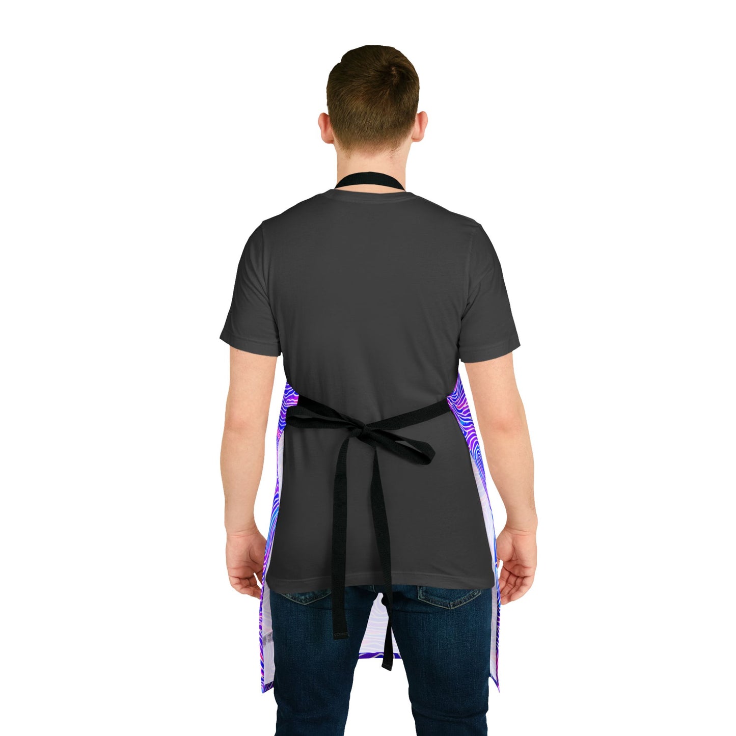 Psychedelic Swirl Kitchen Apron
