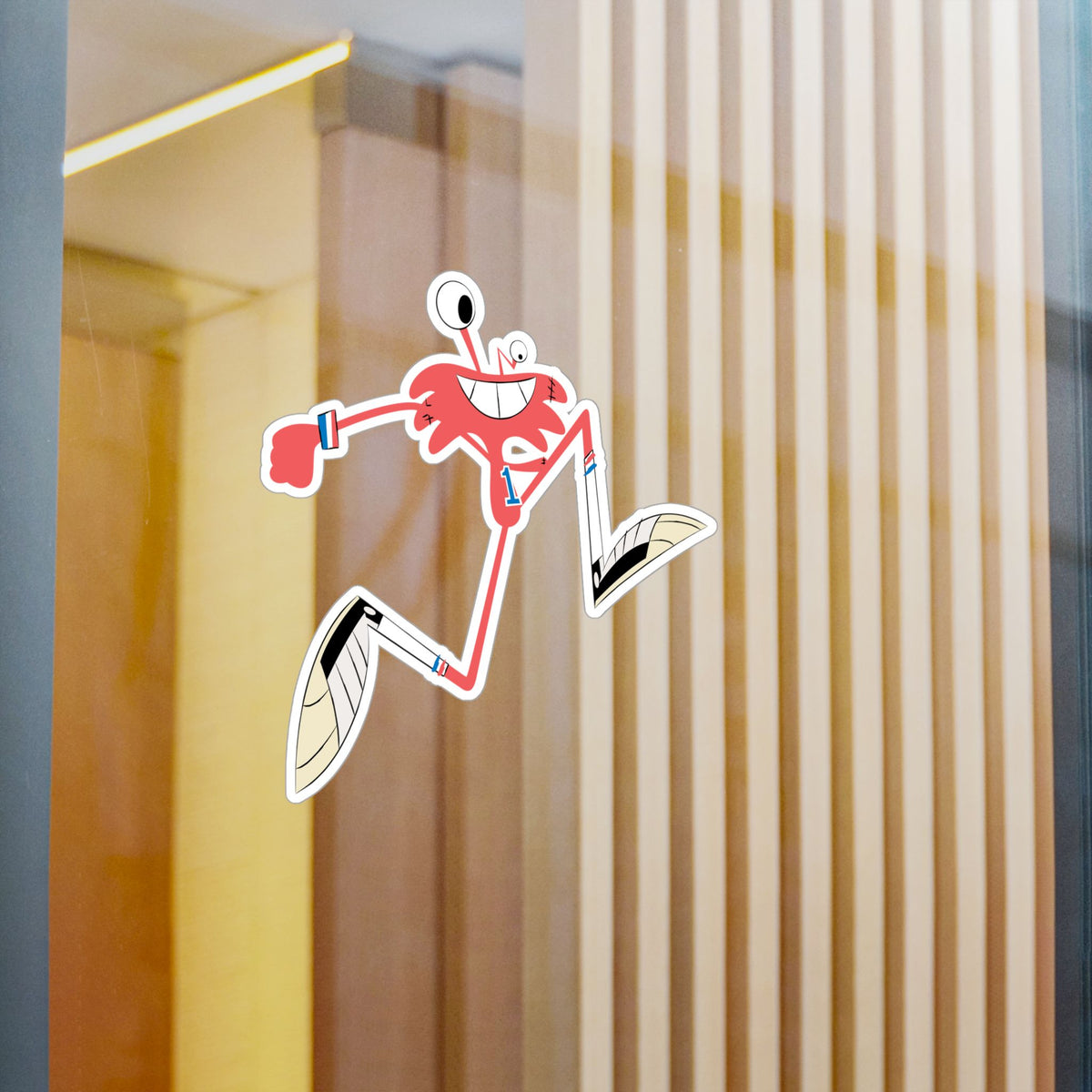 Cartoon Dude Vinyl Sticker
