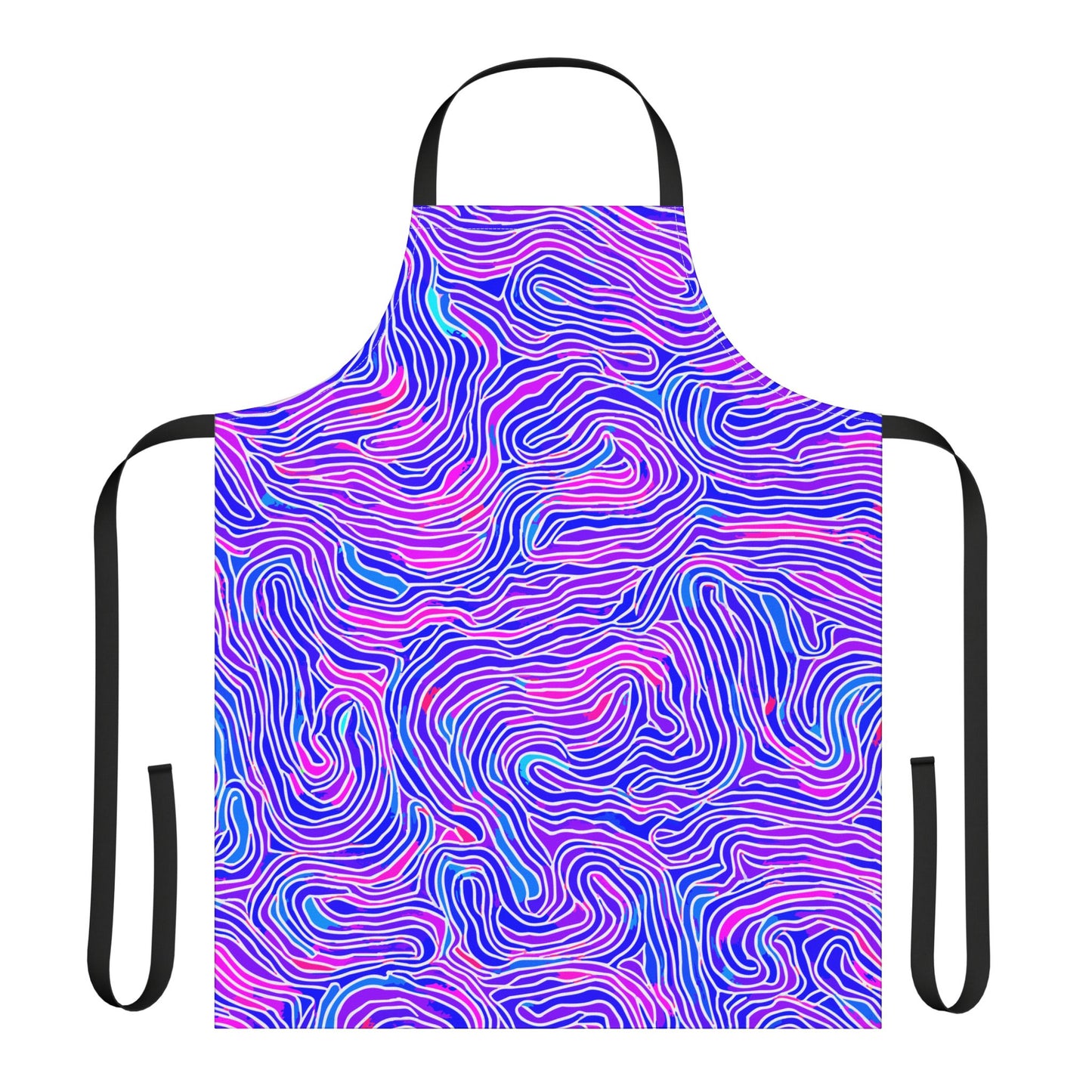 Psychedelic Swirl Kitchen Apron