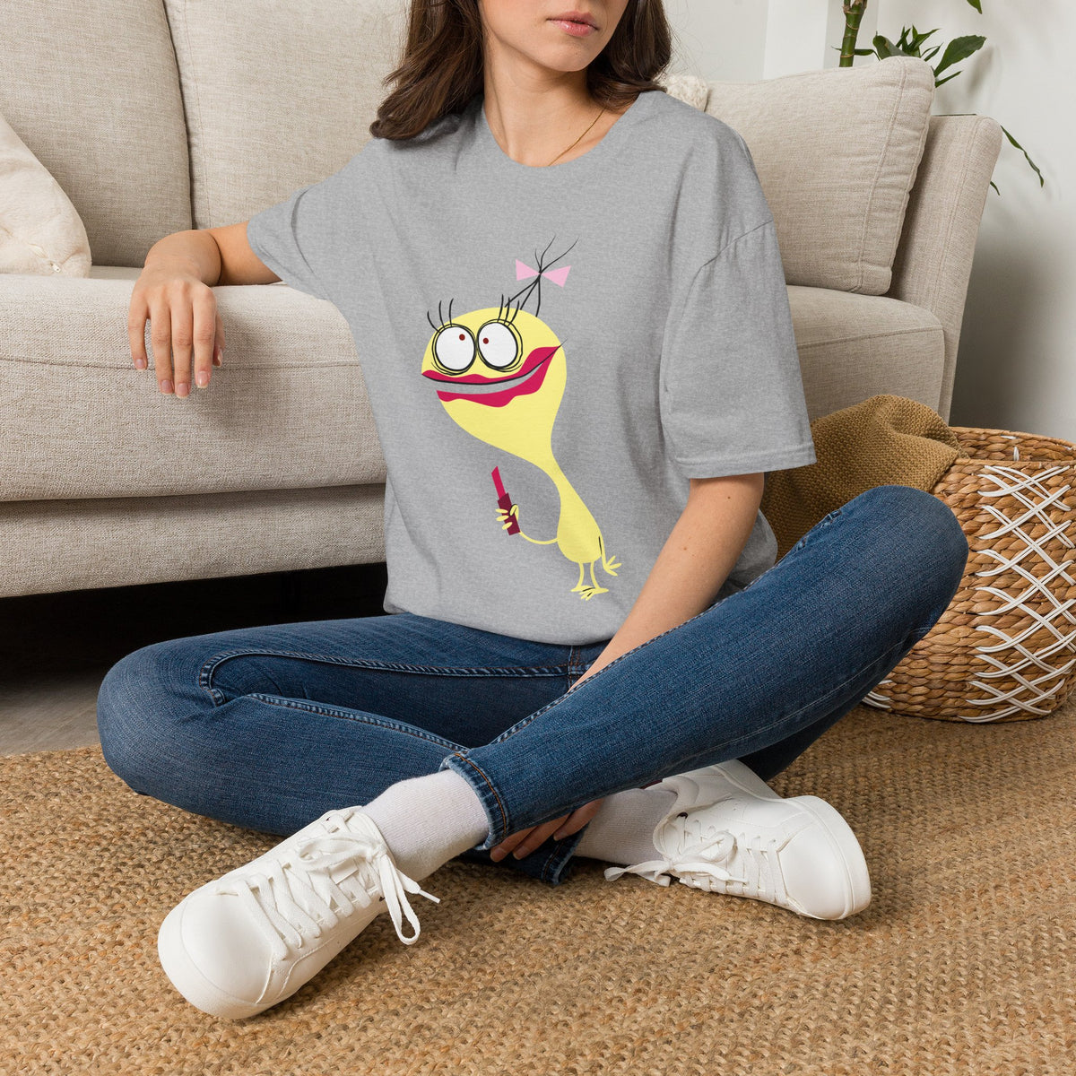 Funny Colorful Cartoon Monster T-Shirt