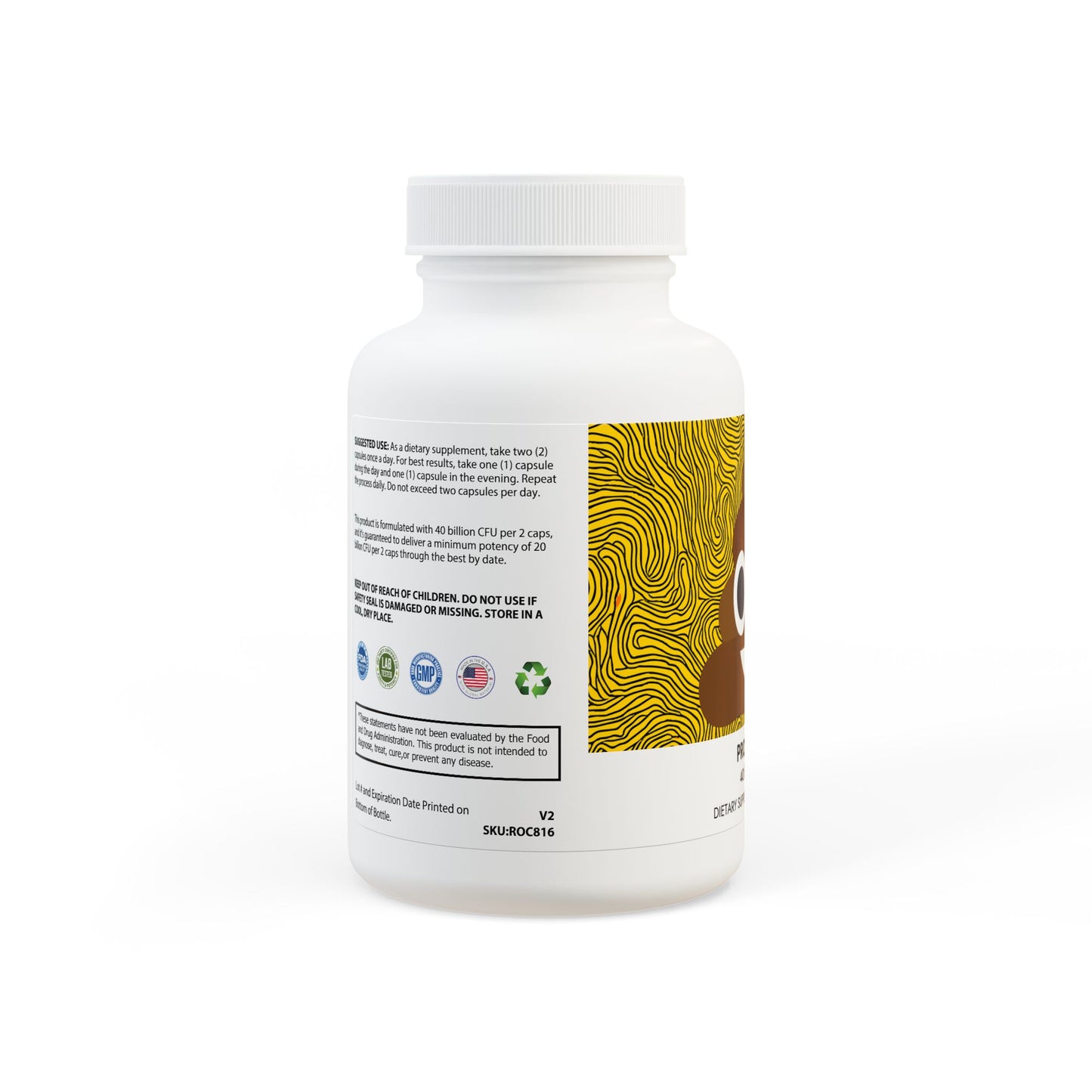 Probiotics Supplement (60 Capsules)