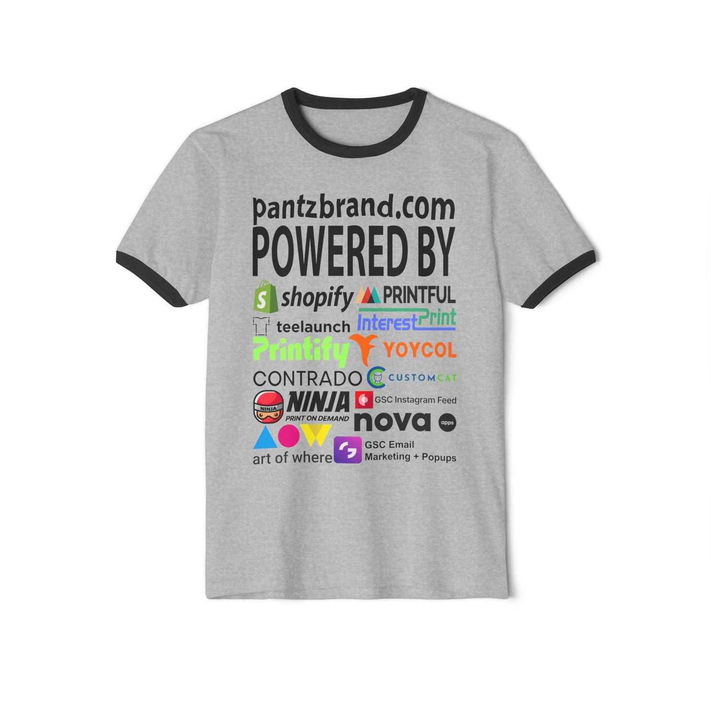 NAZCAR SPONSORZ POWERED BY RINGER TEE