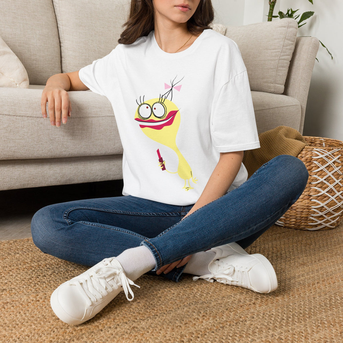 Funny Colorful Cartoon Monster T-Shirt