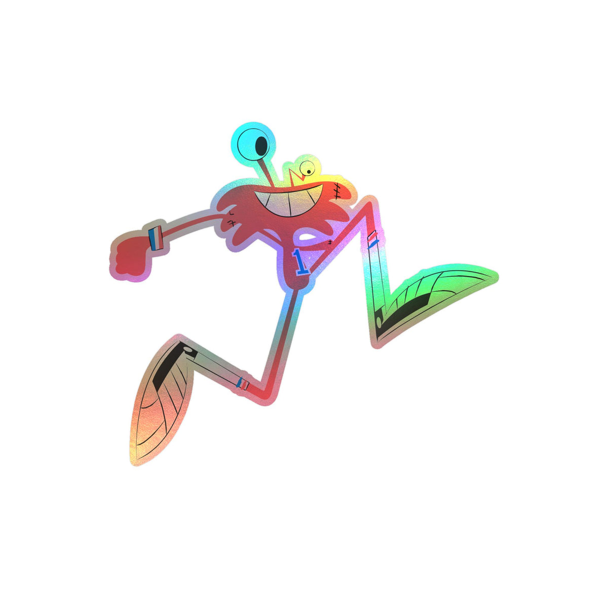 Cartoon Dude Vinyl Sticker