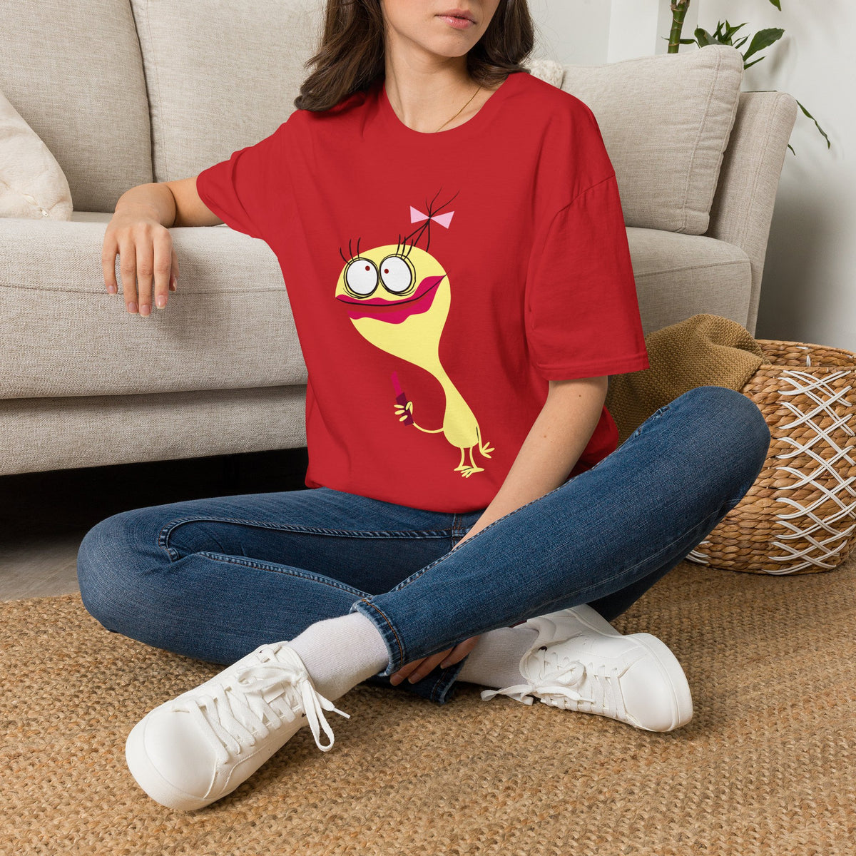 Funny Colorful Cartoon Monster T-Shirt