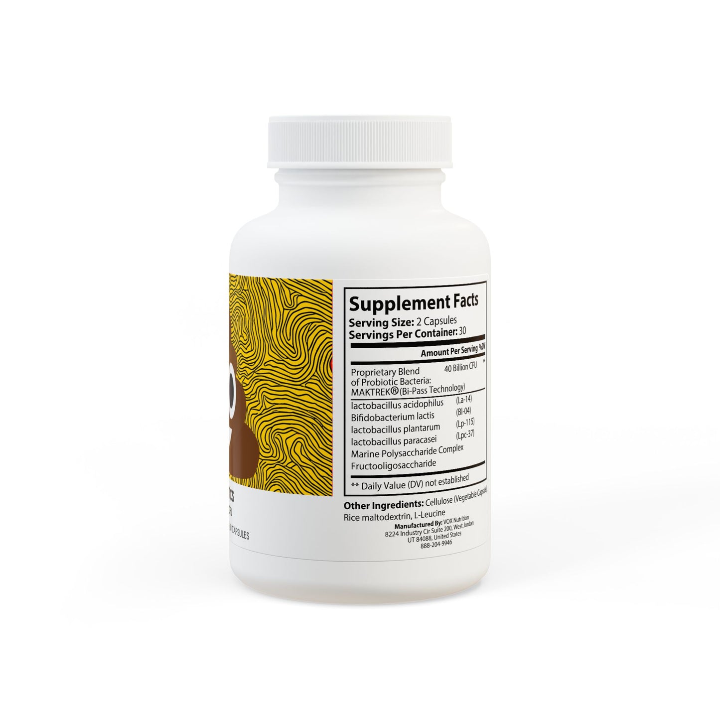 Probiotics Supplement (60 Capsules)