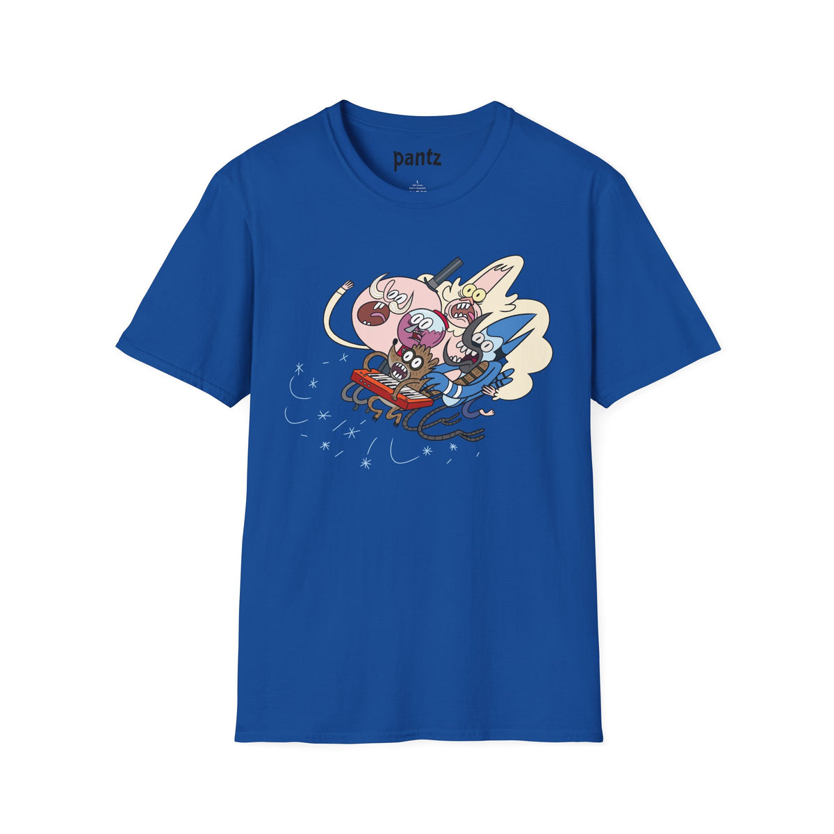 Colorful Cartoon Character T-Shirt