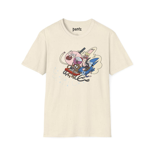 Colorful Cartoon Character T-Shirt