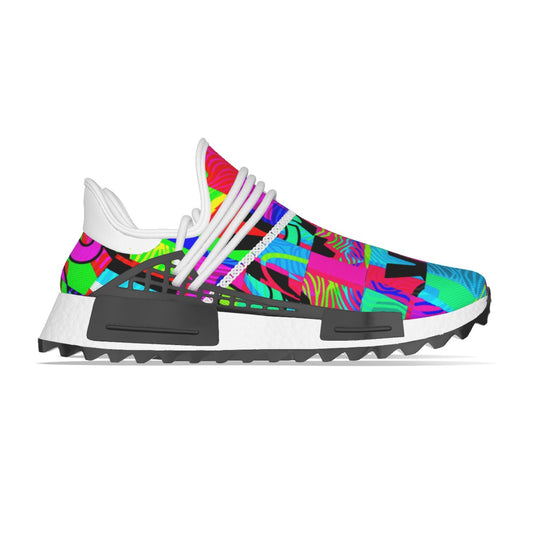 All-Over Print Men's Adidas HUMAN RACE NMD Mesh Sneakers