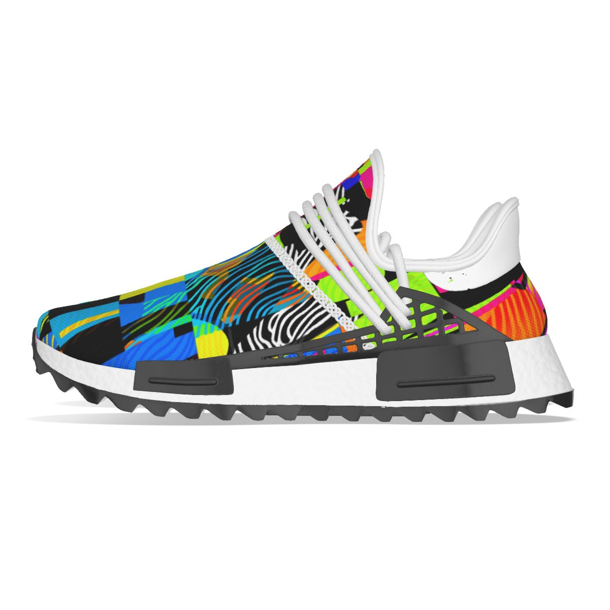 All-Over Print Men's Adidas HUMAN RACE NMD Style Mesh Sneakerz