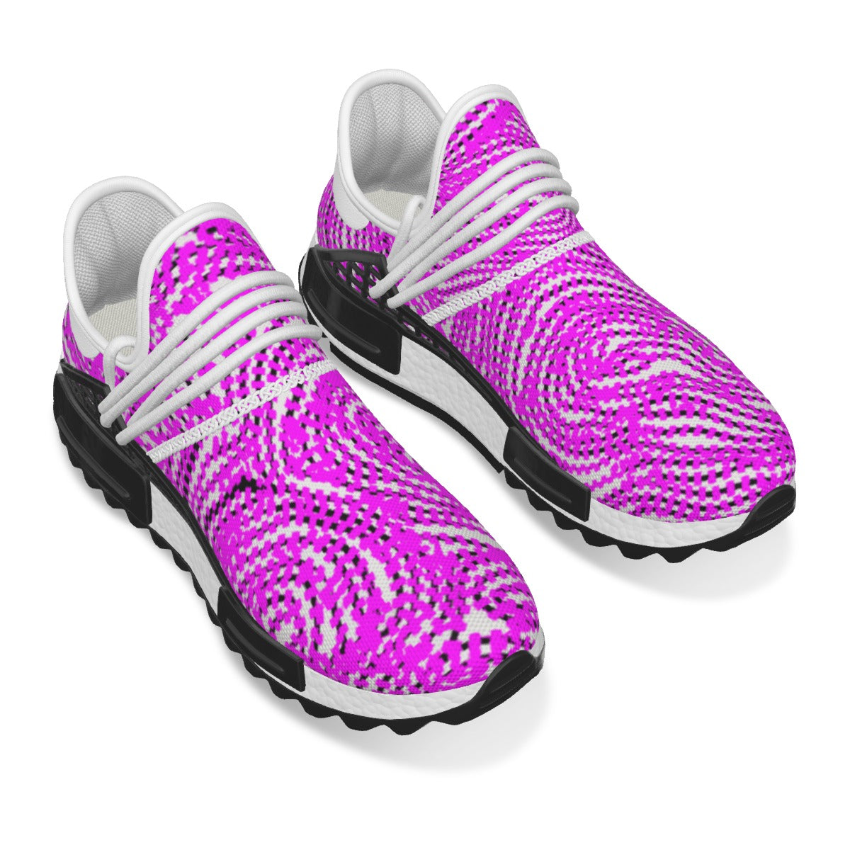 All-Over Print Men'z Adidas HUMAN RACE NMD Style Mesh Sneakerz