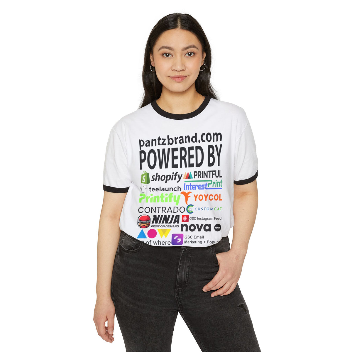 NAZCAR SPONSORZ POWERED BY RINGER TEE