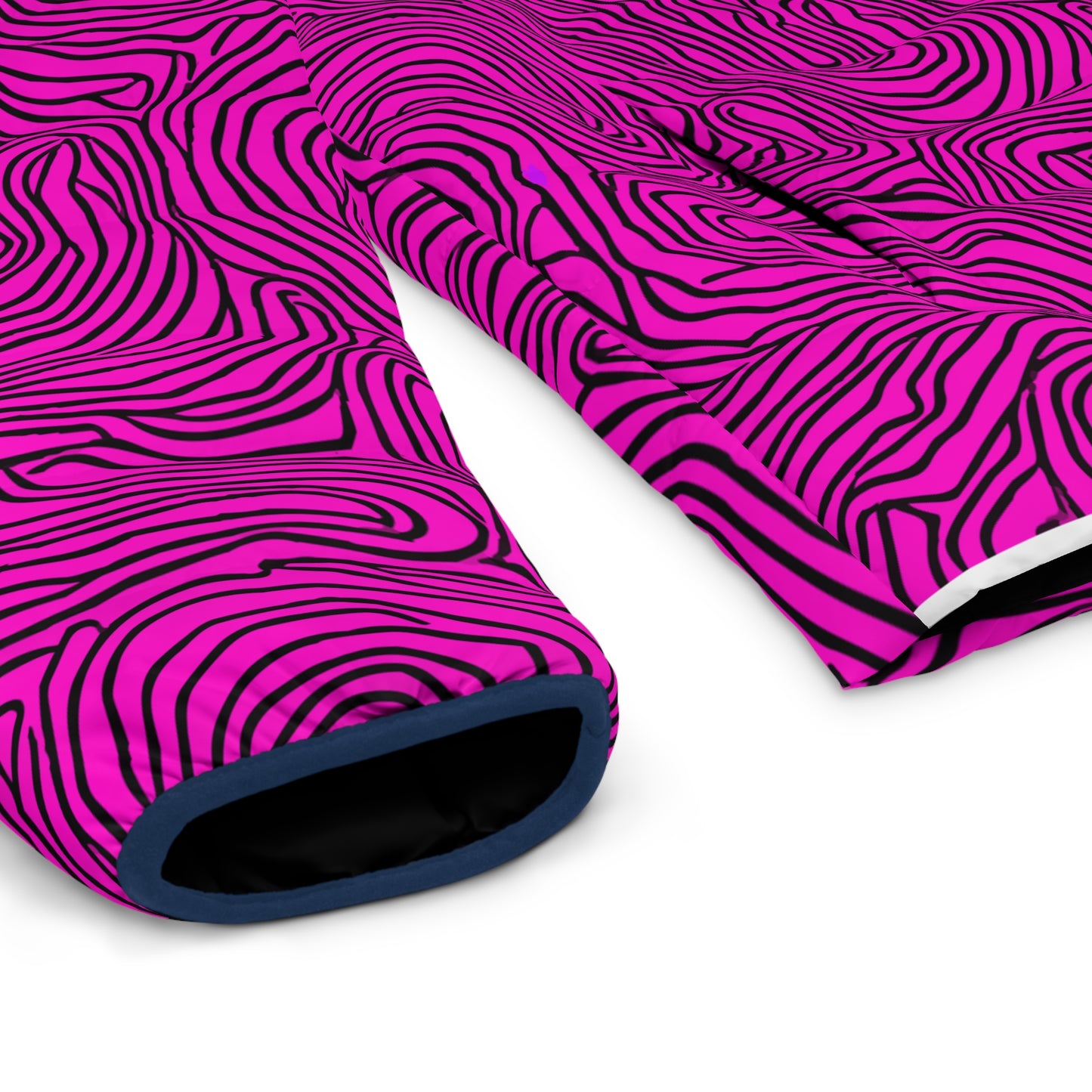 Men'z Puffer Jacket All-Over Print