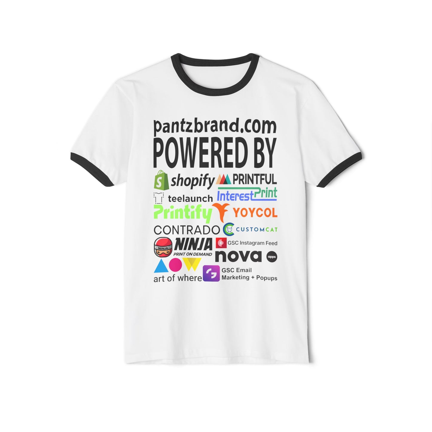 NAZCAR SPONSORZ POWERED BY RINGER TEE