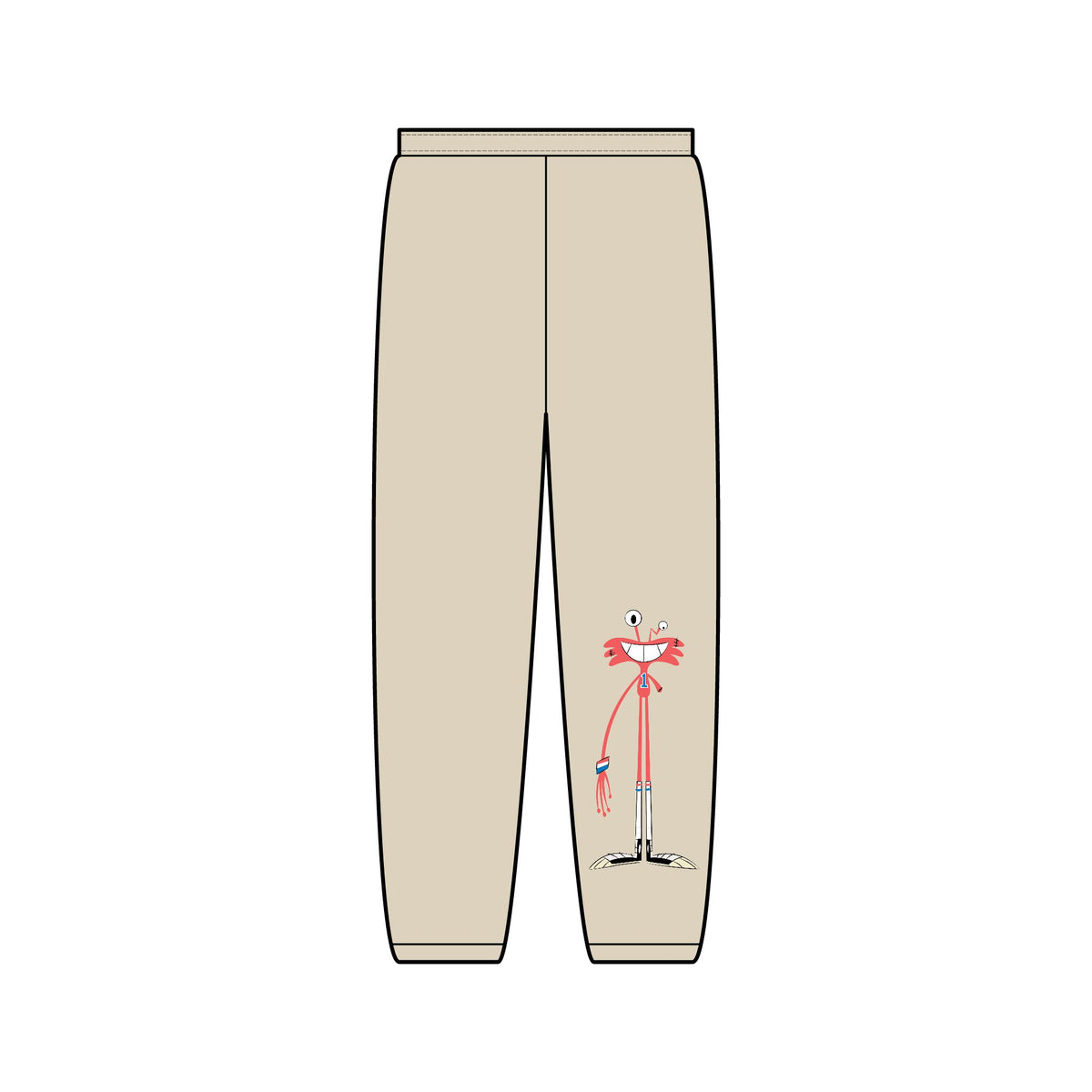 Whimsical Cartoon Character Sweatpantz