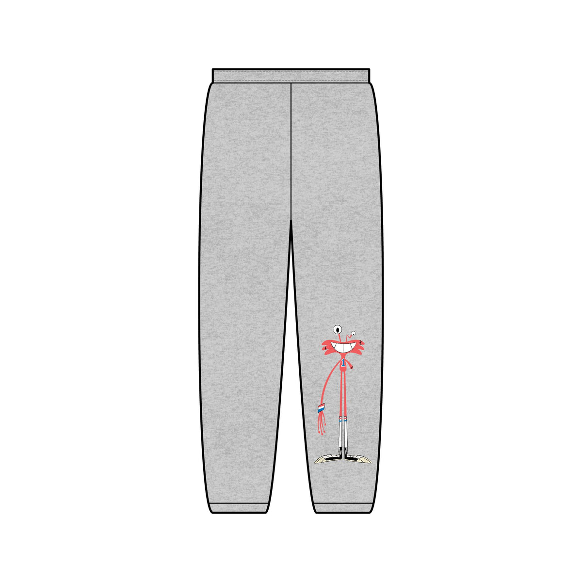 Whimsical Cartoon Character Sweatpantz