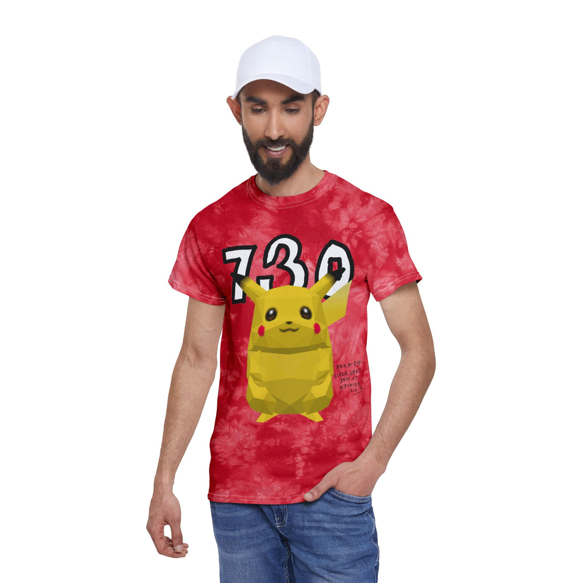 BootlegBoyz Revived - Tie-Dye Crystal Graphic T-Shirt