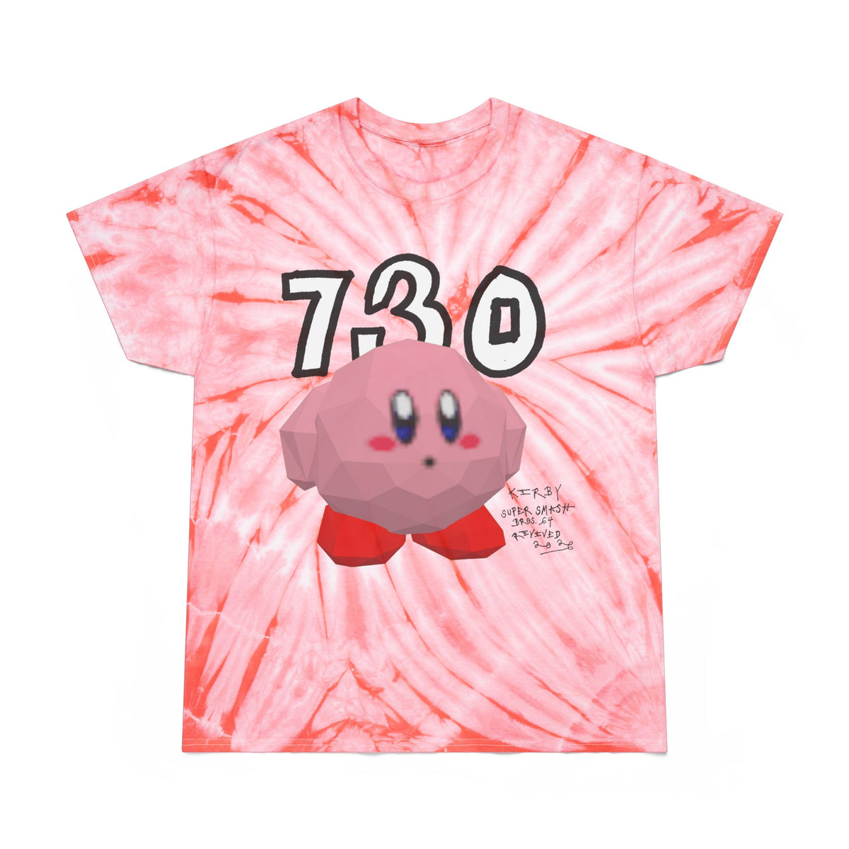 BootlegBoyz Revived - Pink Cyclone Tie Dye Graphic T-Shirt