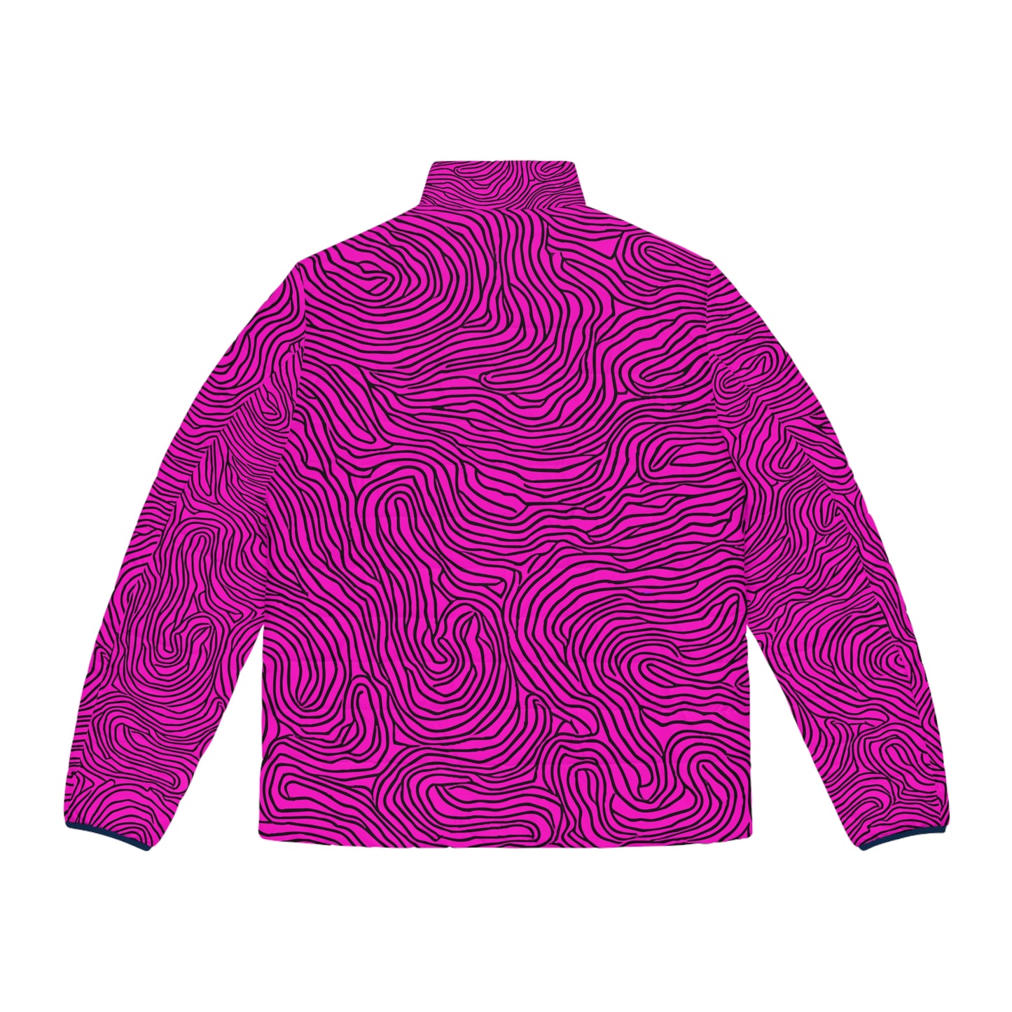 Men'z Puffer Jacket All-Over Print
