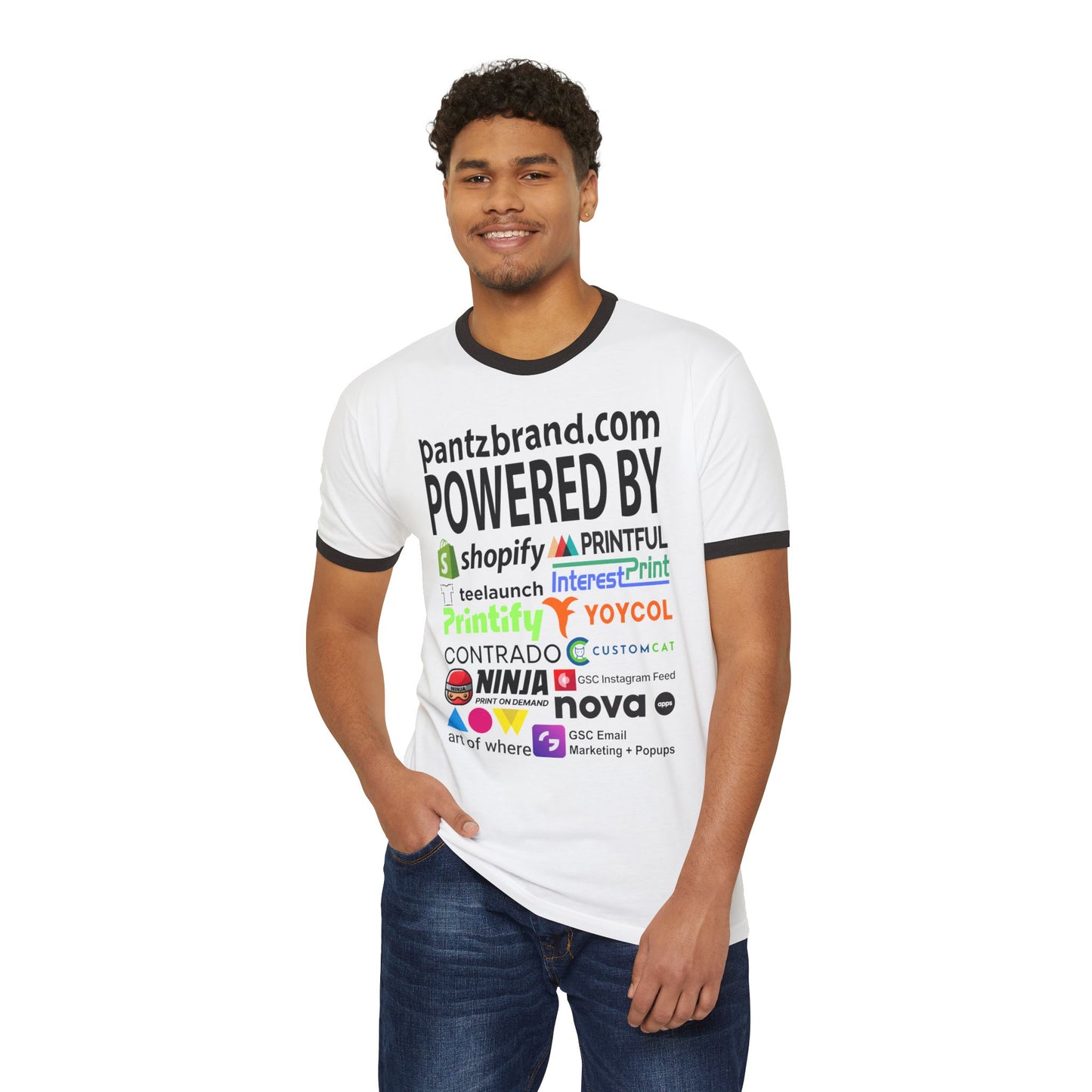 NAZCAR SPONSORZ POWERED BY RINGER TEE