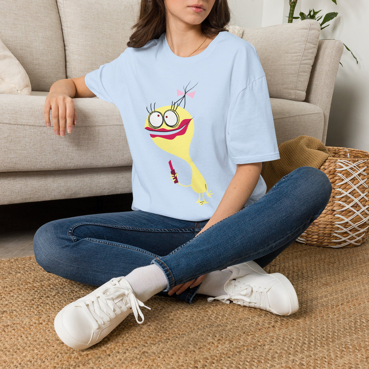 Funny Colorful Cartoon Monster T-Shirt