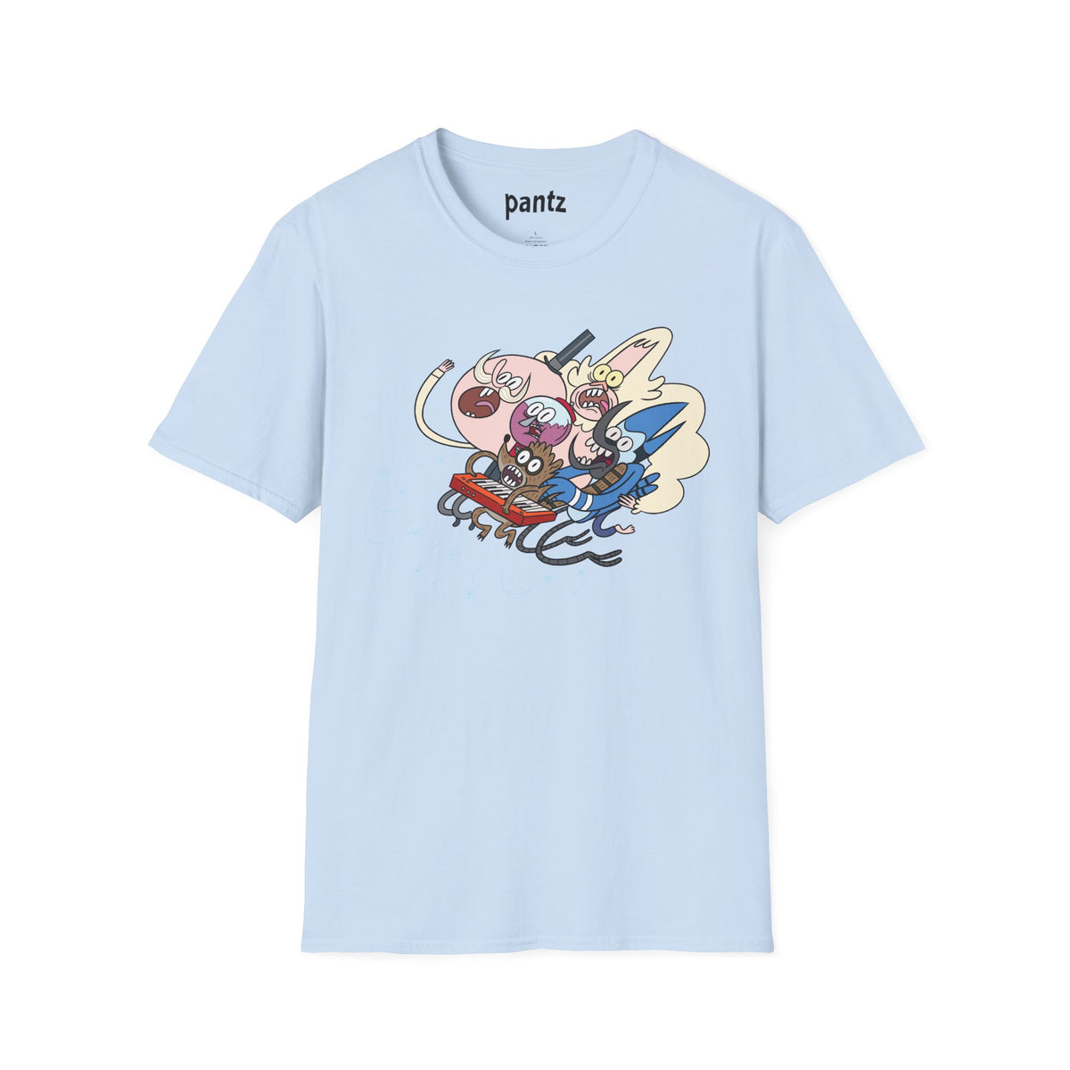 Colorful Cartoon Character T-Shirt