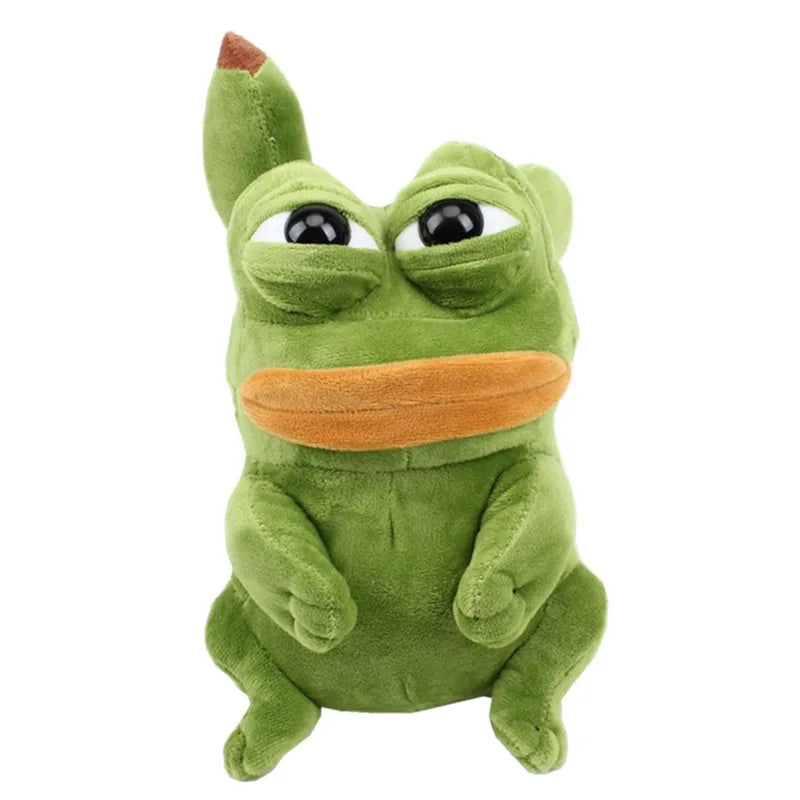 Pepechu Plush Toy Sad Frog Pepe Plush Doll 23cm