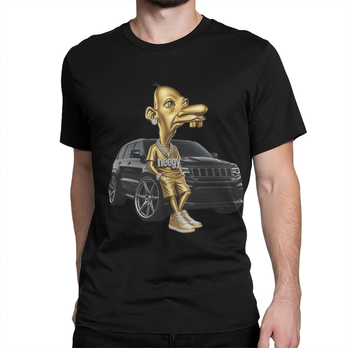 Dropshipped Neegy Meme Unisex T Shirt  Casual Tee Shirt Short Sleeve 100% Cotton