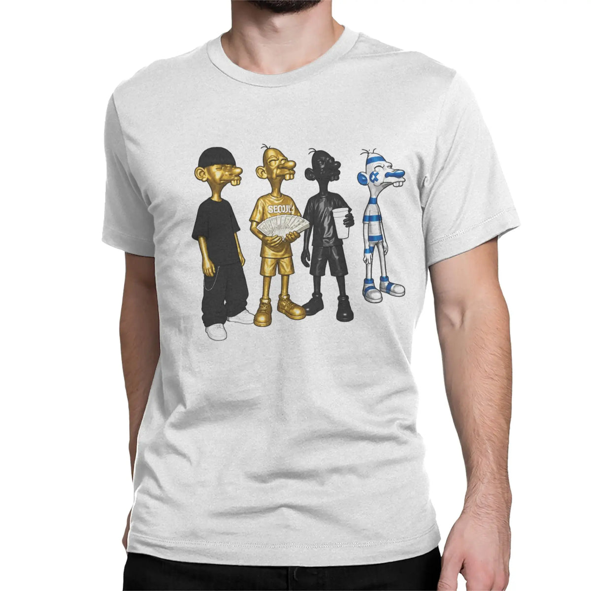 Dropshipped Neegy Meme Unisex T Shirt  Casual Tee Shirt Short Sleeve 100% Cotton