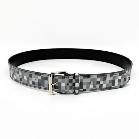 Retro Pixel Pattern Men's Belt 110cm