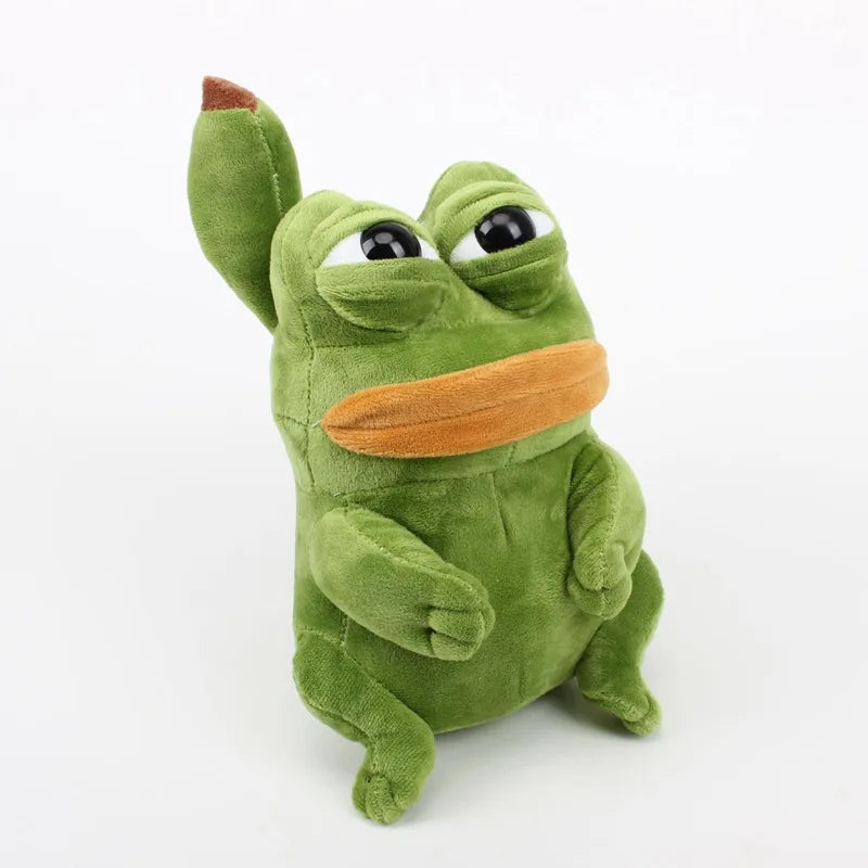 Pepechu Plush Toy Sad Frog Pepe Plush Doll 23cm