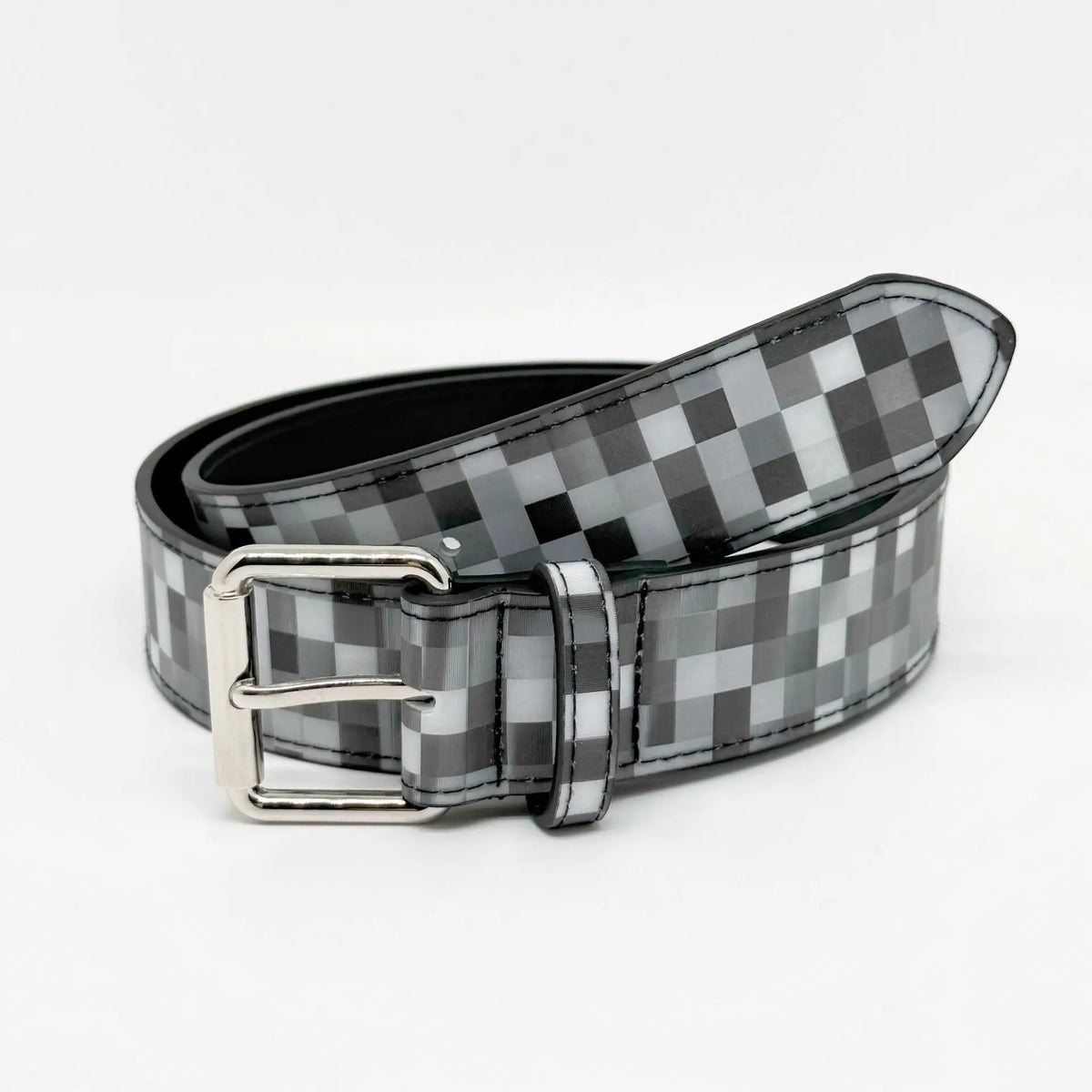 Retro Pixel Pattern Men's Belt 110cm