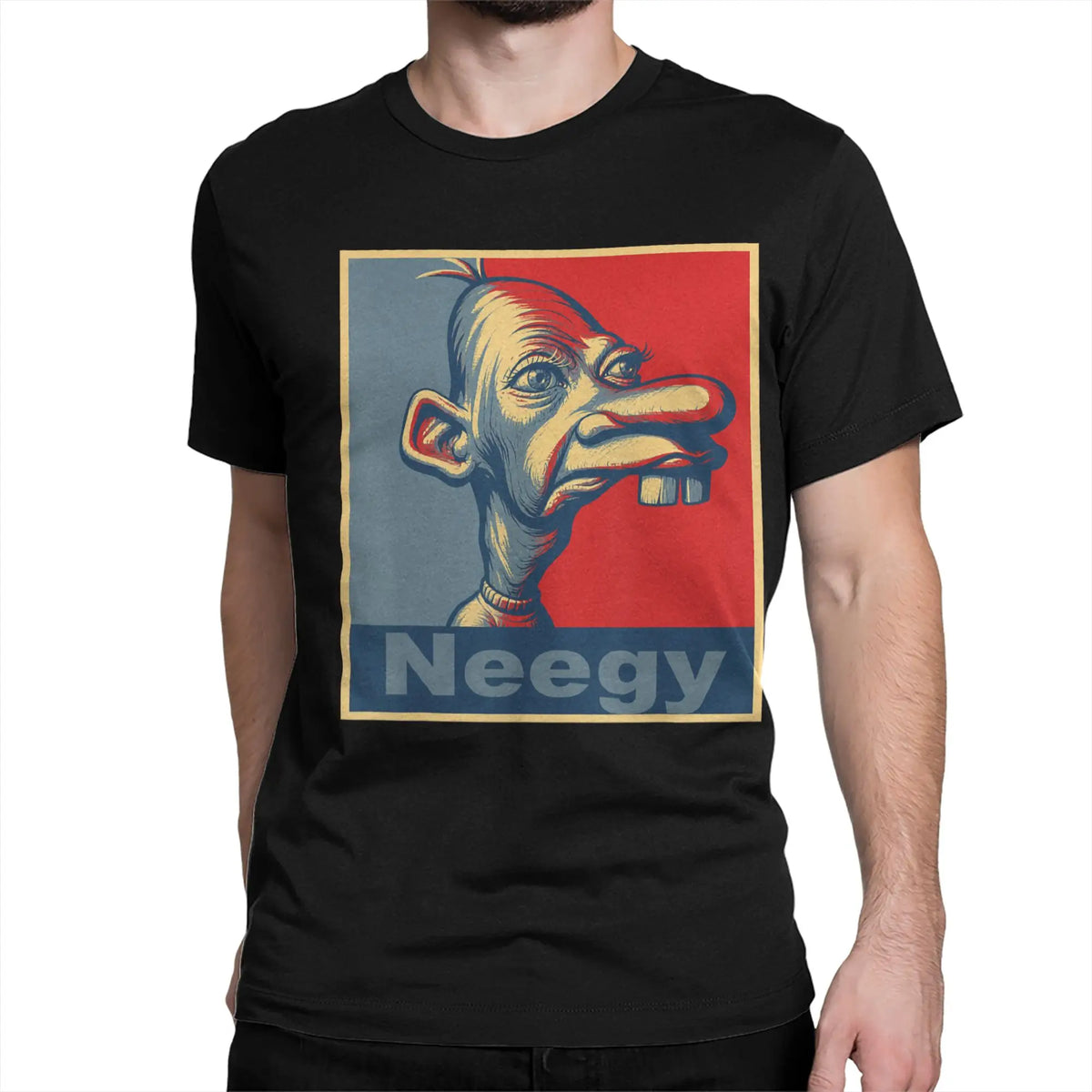 Dropshipped Neegy Meme Unisex T Shirt  Casual Tee Shirt Short Sleeve 100% Cotton
